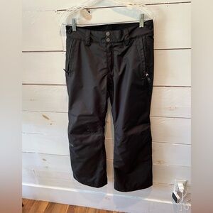 The North Face women’s ski pants size small, EUC, HyVent, black, see photos